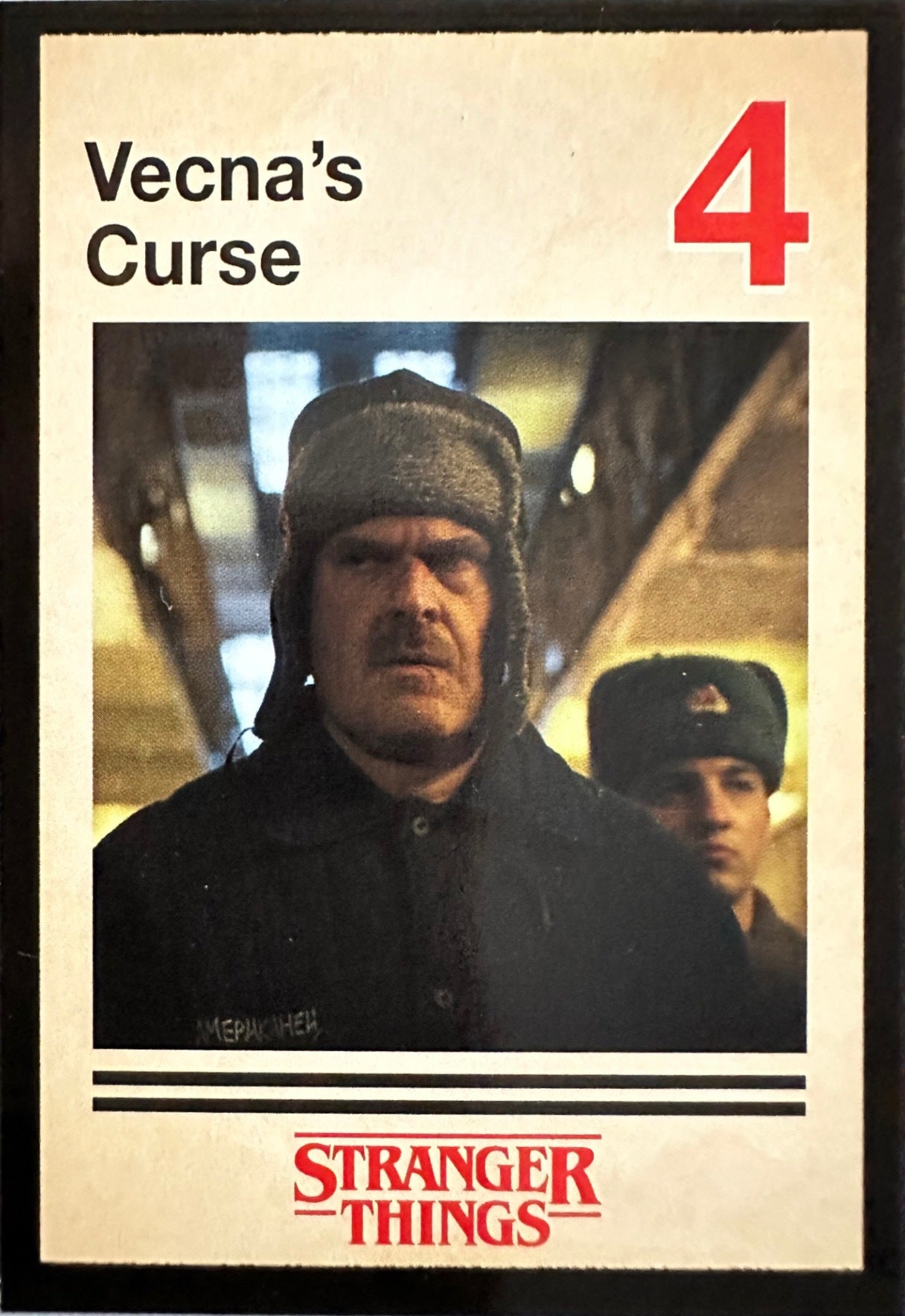 Stranger Things Panini Netflix 2025 Trading Card - Card a Scelta 1-190