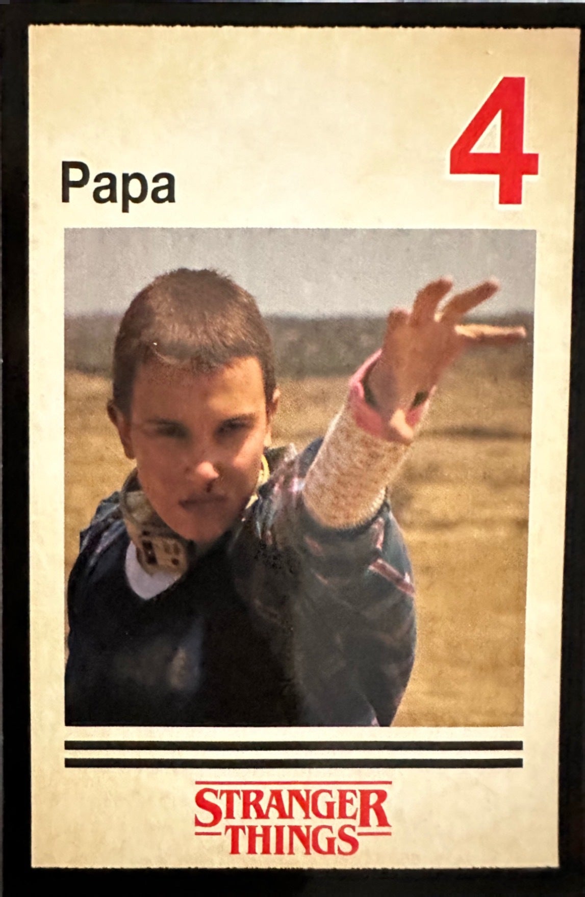 Stranger Things Panini Netflix 2025 Trading Card - Card a Scelta 1-190