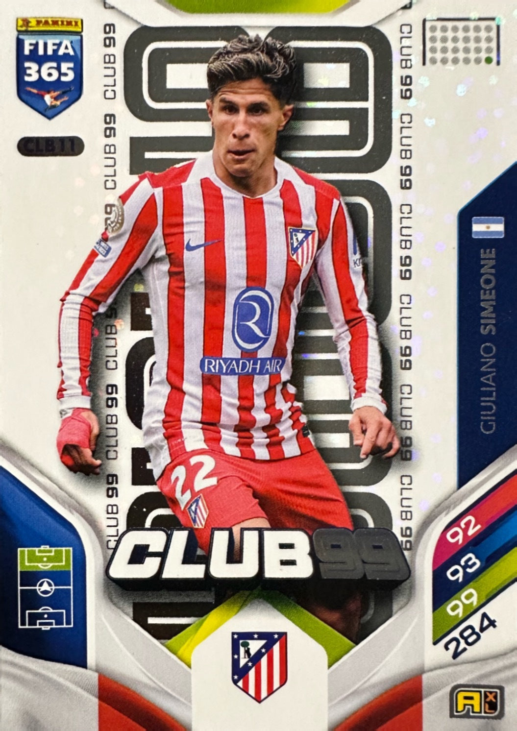 Panini Adrenalyn XL FIFA 365 2026 - Card a scelta CLUB99 Surprise Box