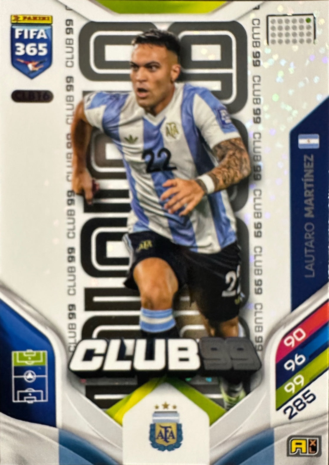 Panini Adrenalyn XL FIFA 365 2026 - Card a scelta CLUB99 Surprise Box
