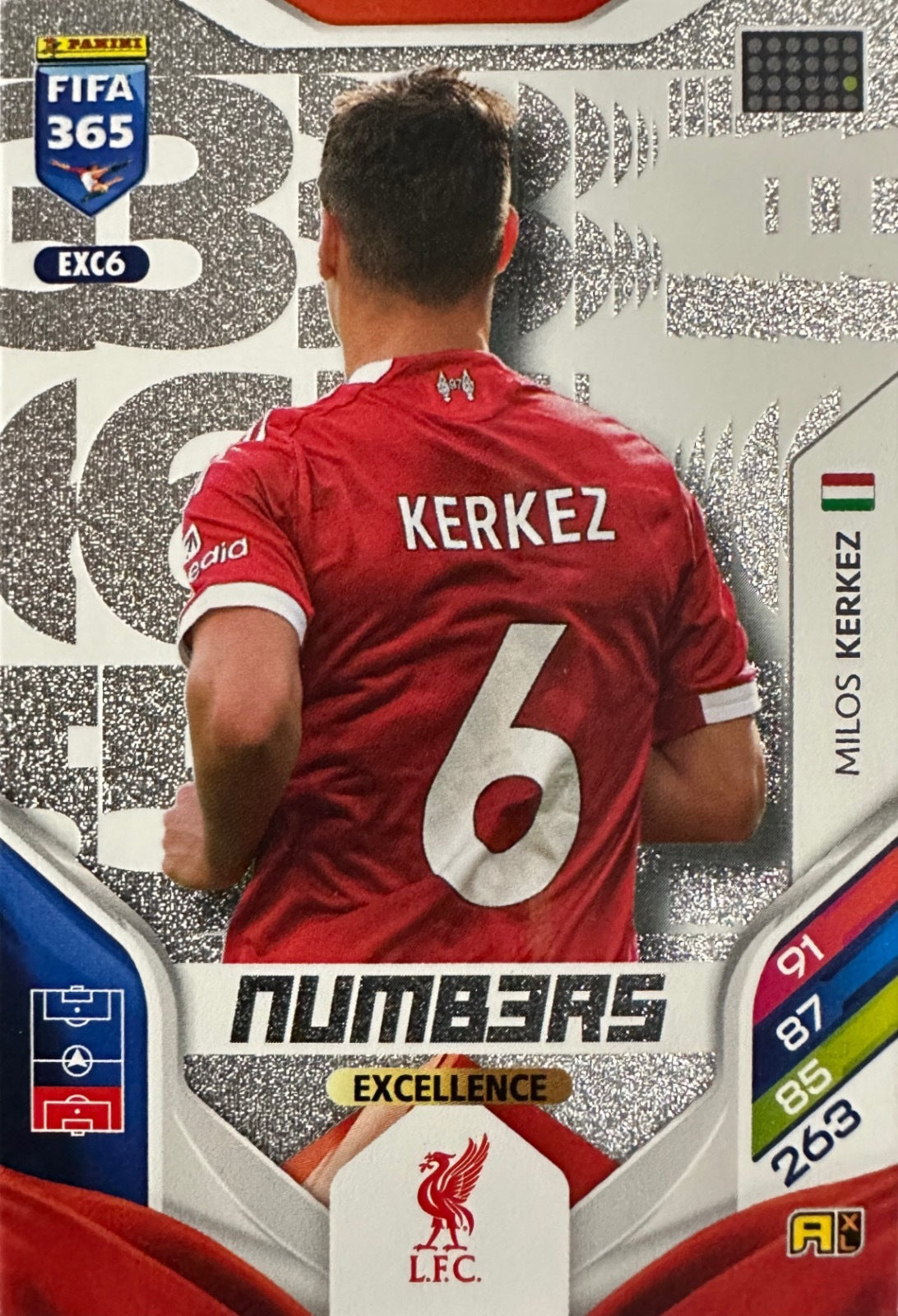 Panini Adrenalyn XL FIFA 365 2026 - Card Excellence Aura Numbers a scelta