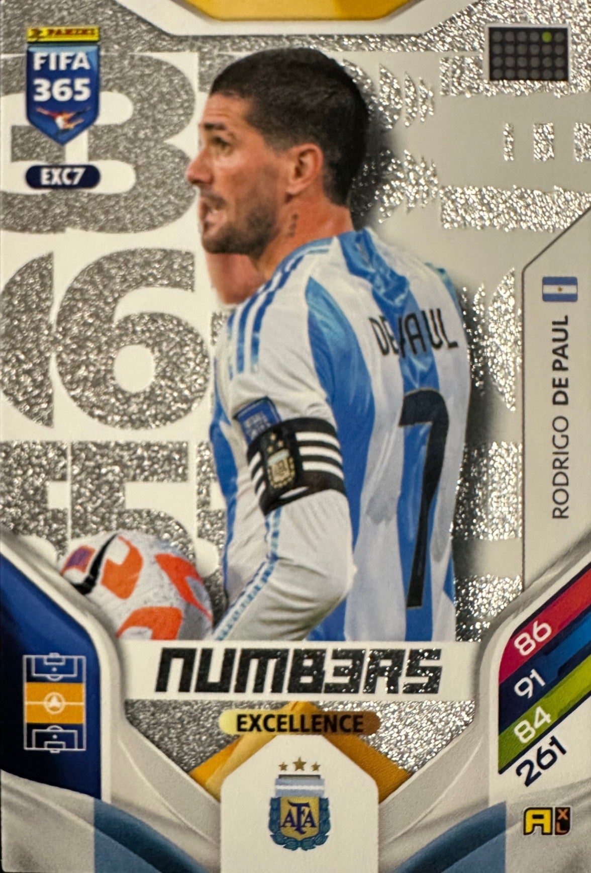 Panini Adrenalyn XL FIFA 365 2026 - Card Excellence Aura Numbers a scelta