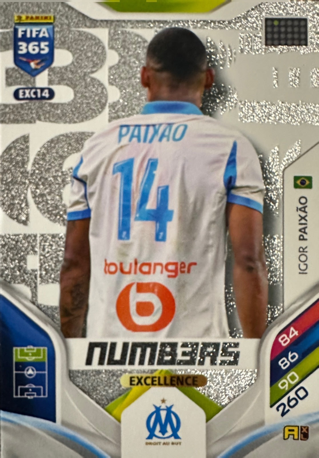 Panini Adrenalyn XL FIFA 365 2026 - Card Excellence Aura Numbers a scelta