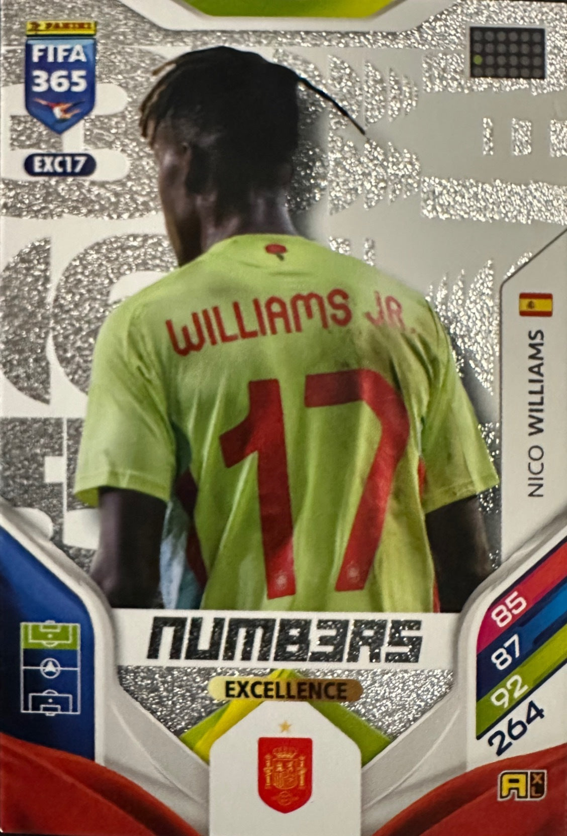 Panini Adrenalyn XL FIFA 365 2026 - Card Excellence Aura Numbers a scelta