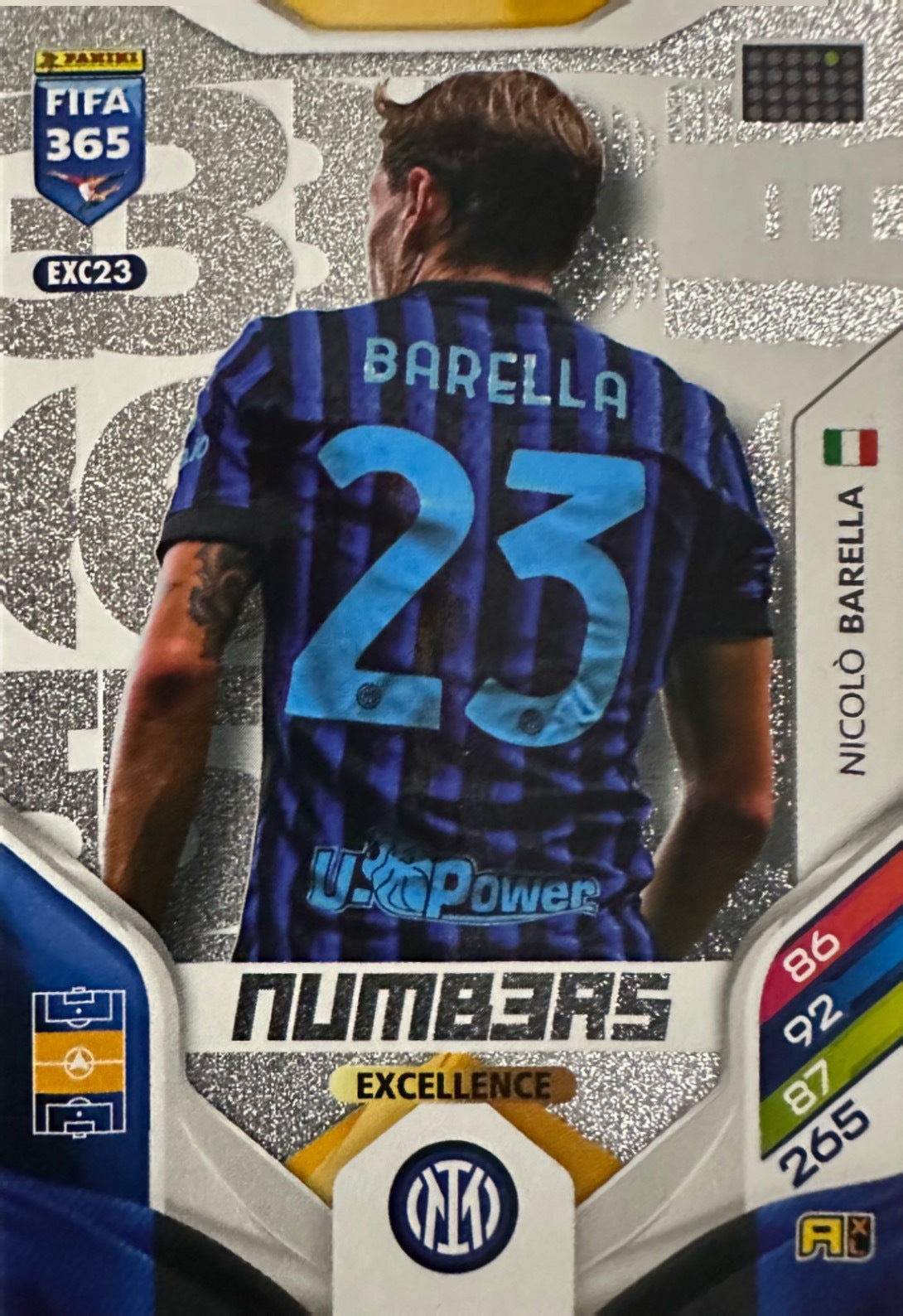 Panini Adrenalyn XL FIFA 365 2026 - Card Excellence Aura Numbers a scelta