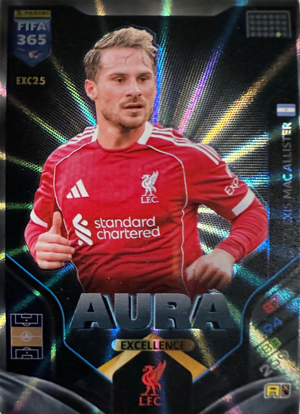 Panini Adrenalyn XL FIFA 365 2026 - Card Excellence Aura Numbers a scelta