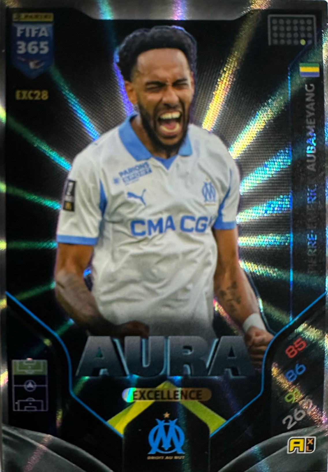Panini Adrenalyn XL FIFA 365 2026 - Card Excellence Aura Numbers a scelta