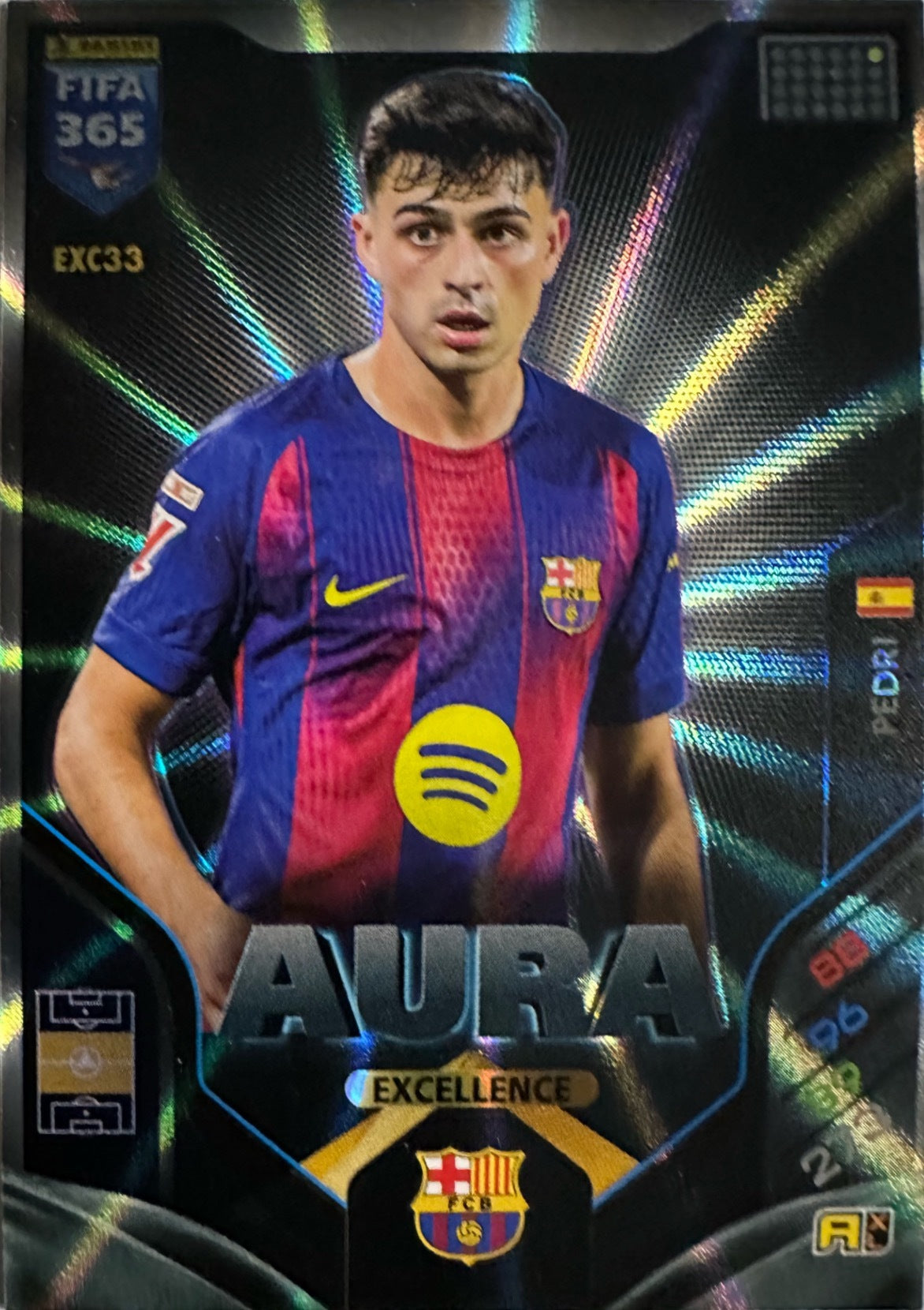 Panini Adrenalyn XL FIFA 365 2026 - Card Excellence Aura Numbers a scelta