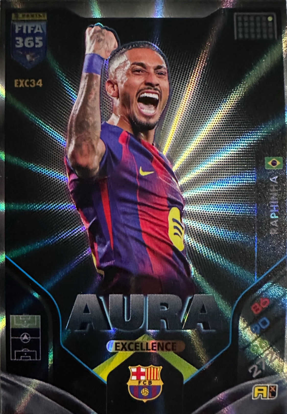 Panini Adrenalyn XL FIFA 365 2026 - Card Excellence Aura Numbers a scelta