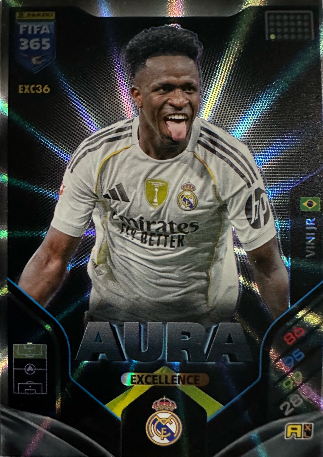 Panini Adrenalyn XL FIFA 365 2026 - Card Excellence Aura Numbers a scelta