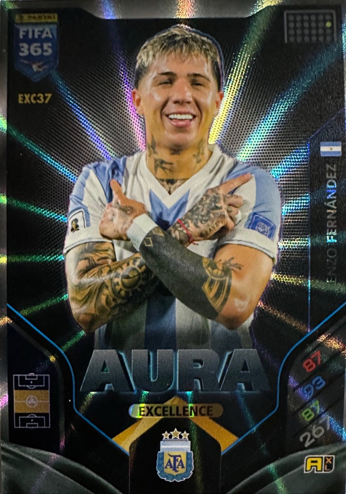 Panini Adrenalyn XL FIFA 365 2026 - Card Excellence Aura Numbers a scelta