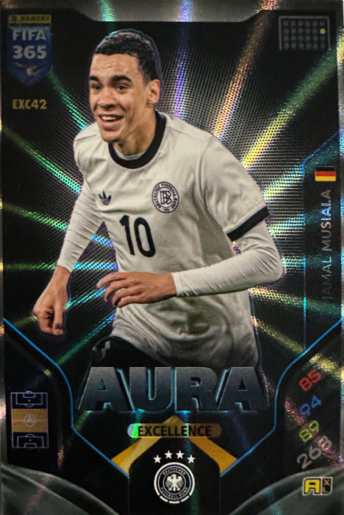 Panini Adrenalyn XL FIFA 365 2026 - Card Excellence Aura Numbers a scelta