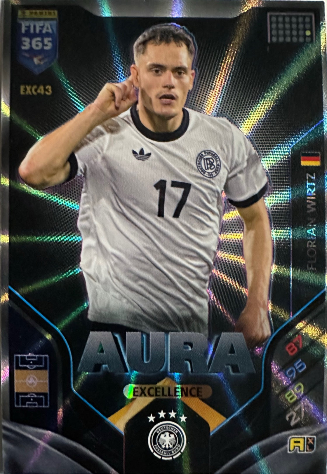 Panini Adrenalyn XL FIFA 365 2026 - Card Excellence Aura Numbers a scelta