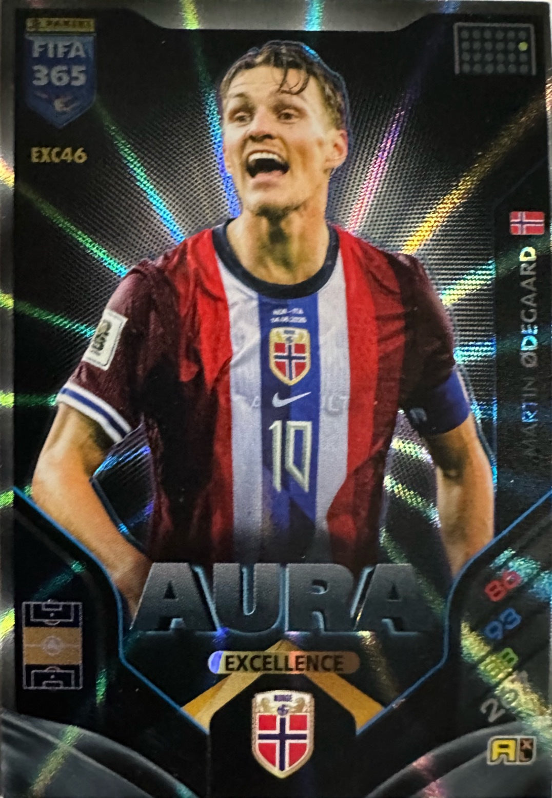 Panini Adrenalyn XL FIFA 365 2026 - Card Excellence Aura Numbers a scelta