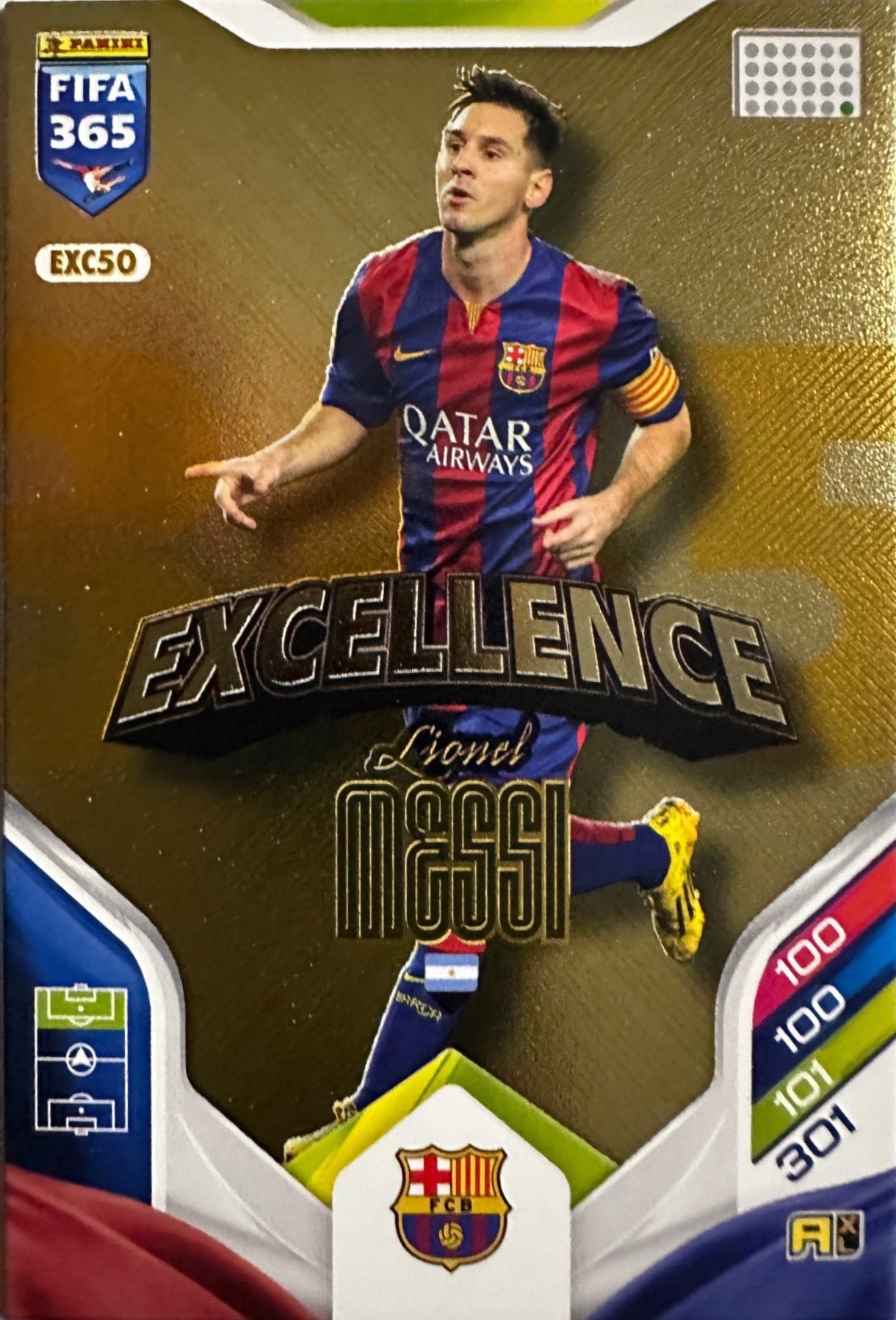 Panini Adrenalyn XL FIFA 365 2026 - Card Excellence Aura Numbers a scelta