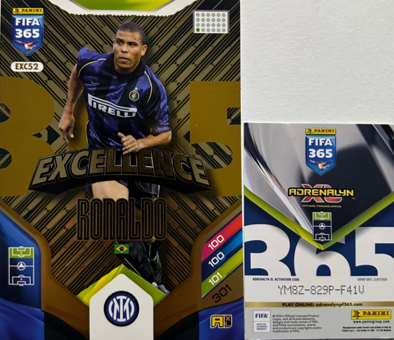 Panini Adrenalyn XL FIFA 365 2026 - Card Excellence Aura Numbers a scelta