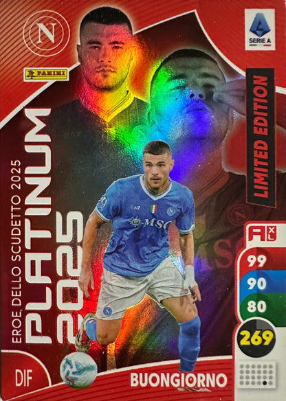 Calciatori Adrenalyn XL 2025-26 - Card a scelta Impatto Limited New Master