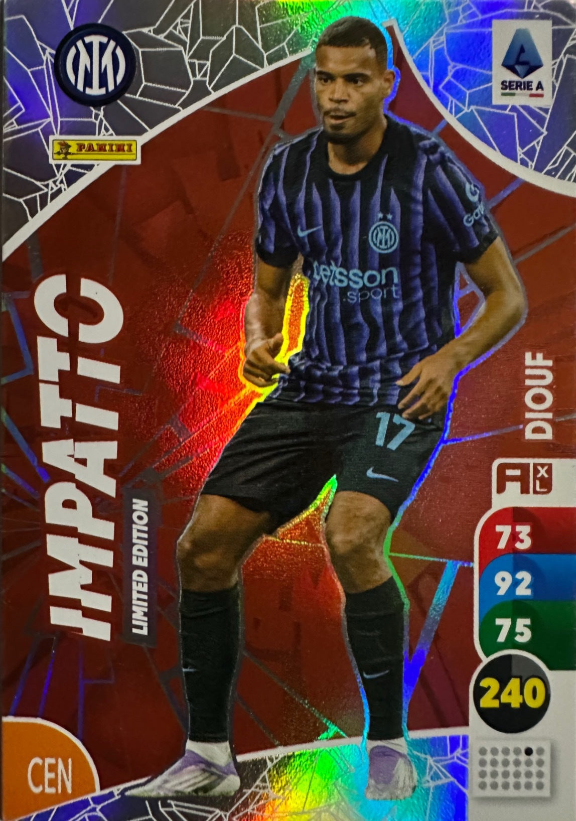 Calciatori Adrenalyn XL 2025-26 - Card a scelta Impatto Limited New Master