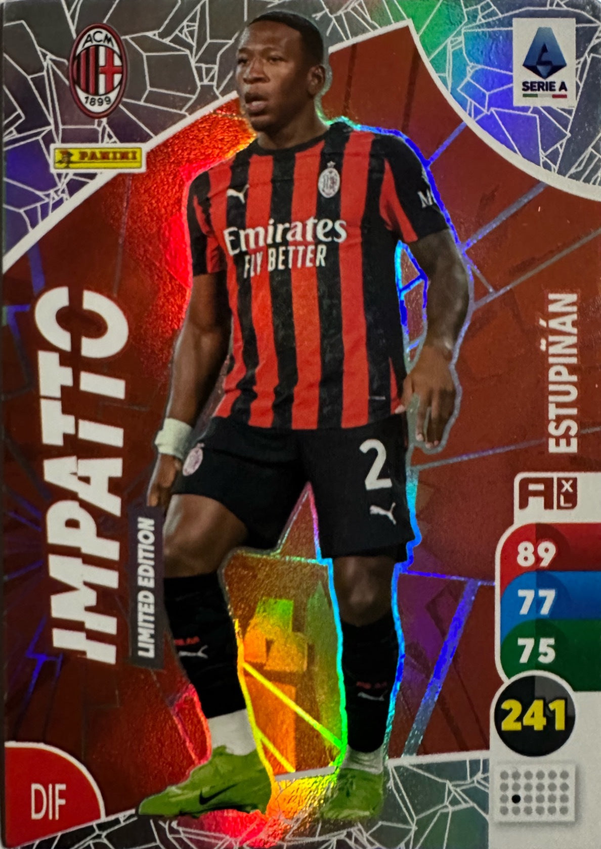 Calciatori Adrenalyn XL 2025-26 - Card a scelta Impatto Limited New Master