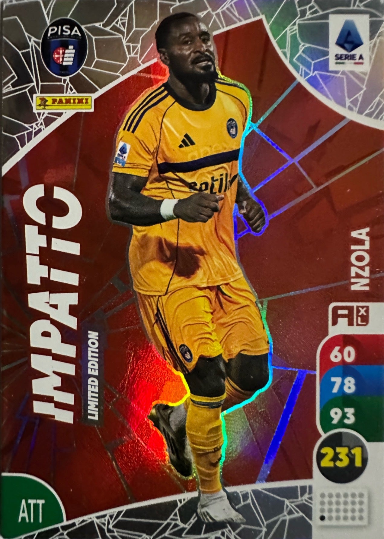 Calciatori Adrenalyn XL 2025-26 - Card a scelta Impatto Limited New Master