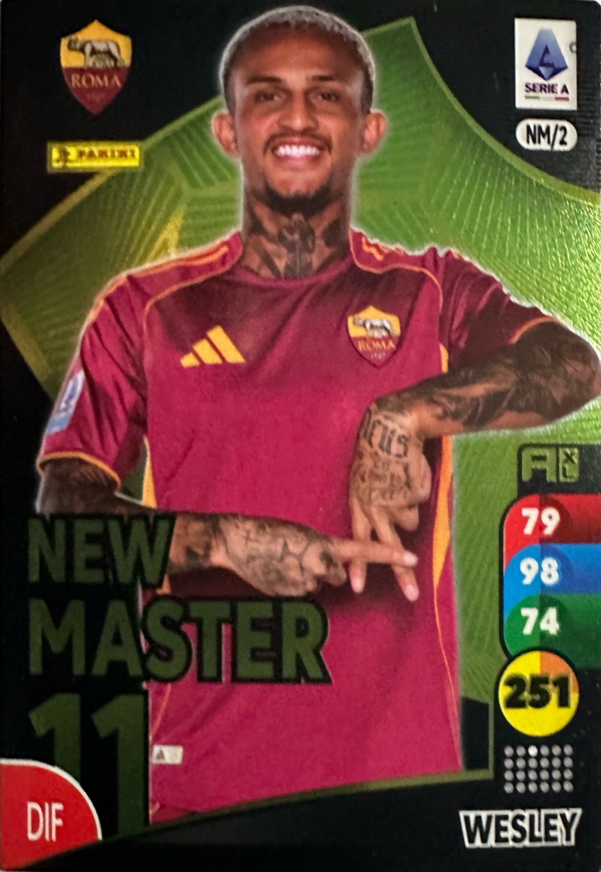 Calciatori Adrenalyn XL 2025-26 - Card a scelta Impatto Limited New Master