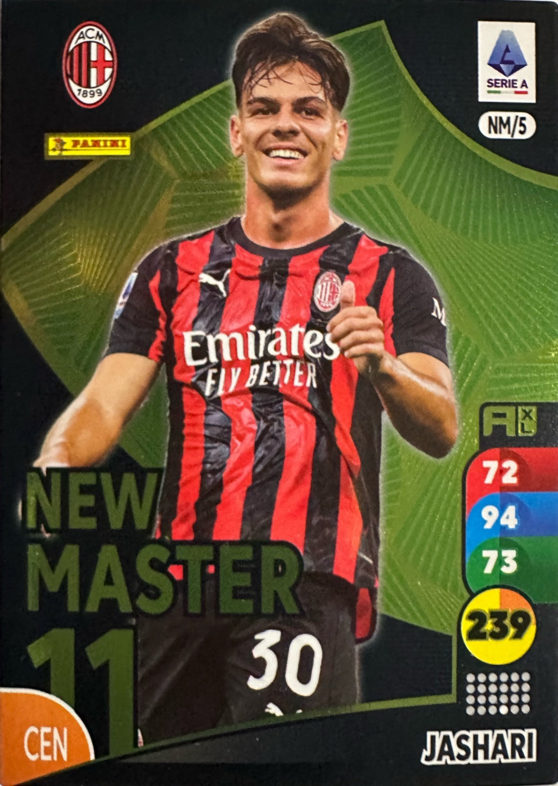 Calciatori Adrenalyn XL 2025-26 - Card a scelta Impatto Limited New Master