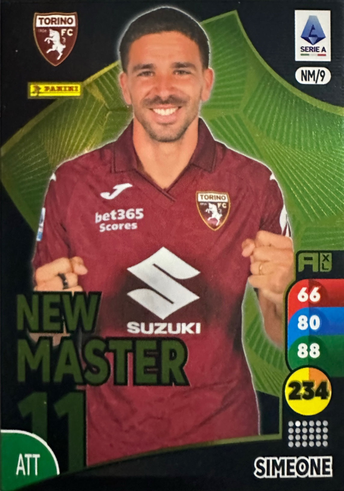 Calciatori Adrenalyn XL 2025-26 - Card a scelta Impatto Limited New Master