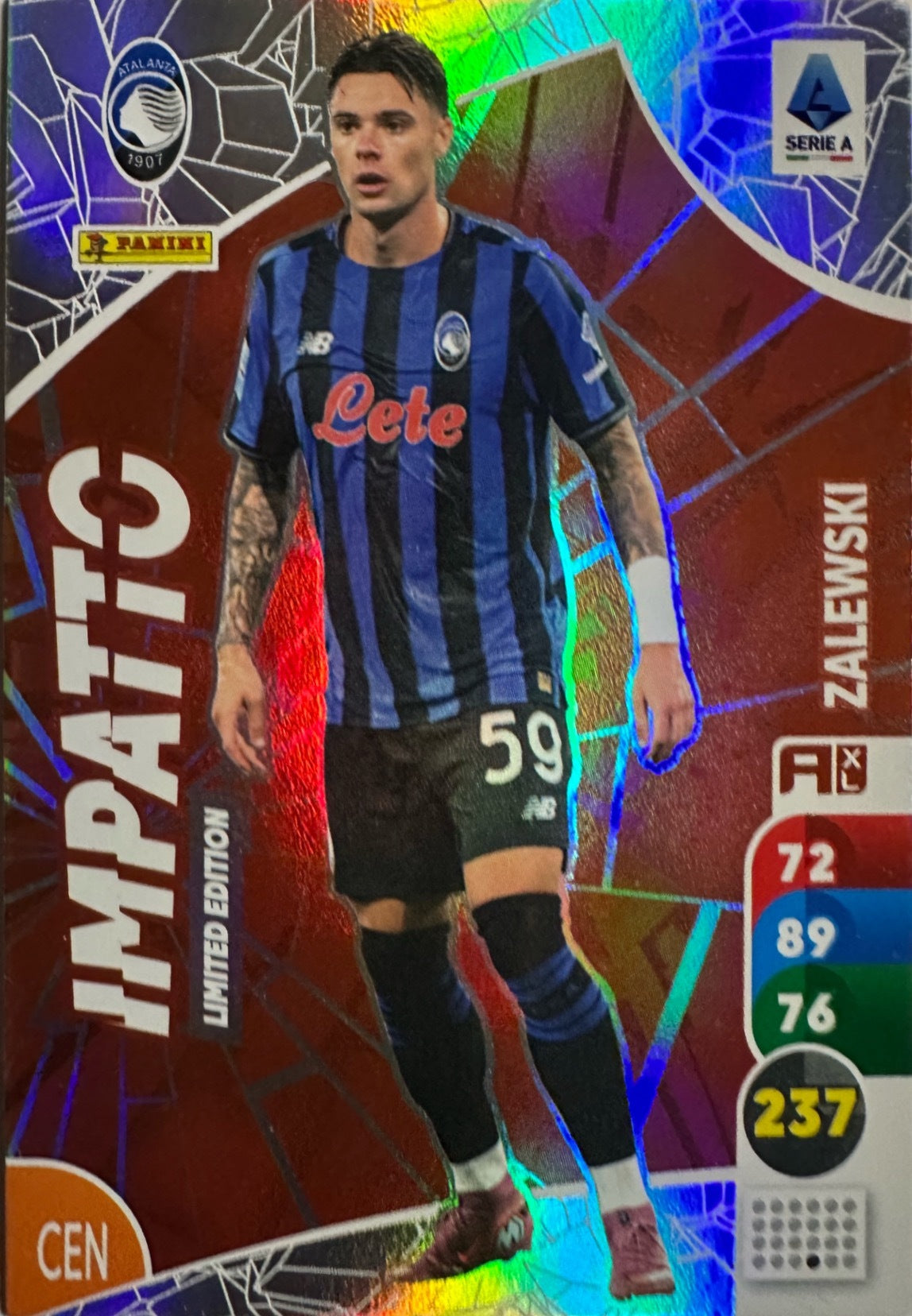 Calciatori Adrenalyn XL 2025-26 - Card a scelta Impatto Limited New Master