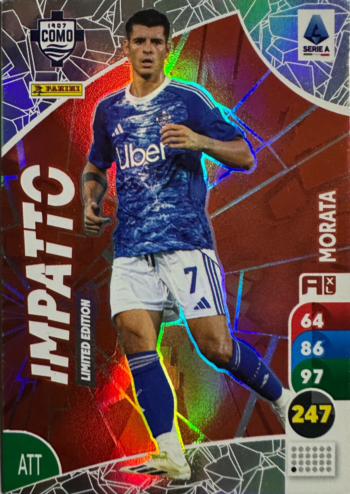 Calciatori Adrenalyn XL 2025-26 - Card a scelta Impatto Limited New Master