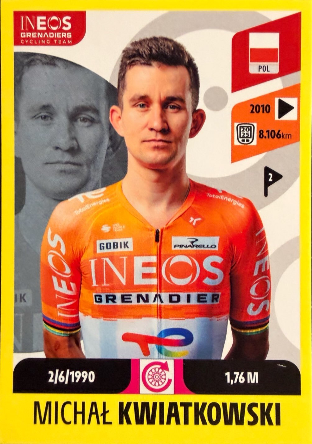 Tour de France 2026 - Scegli figurine stickers da da 1 a 156