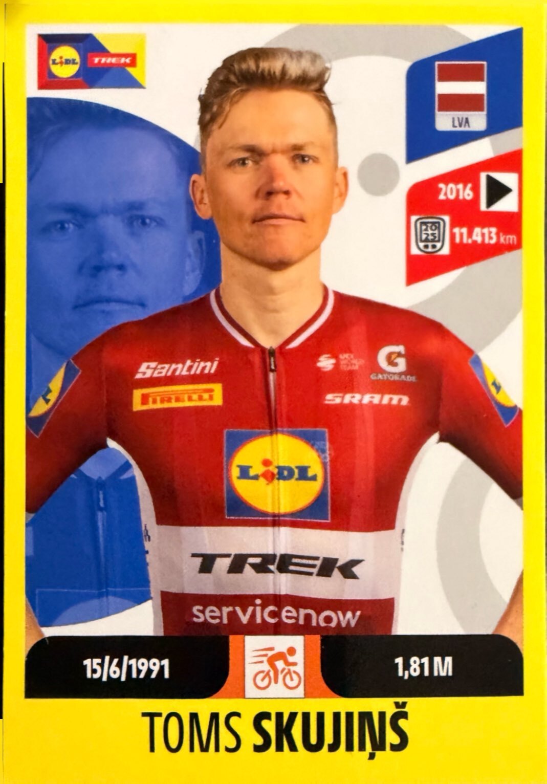 Tour de France 2026 - Scegli figurine stickers da da 1 a 156