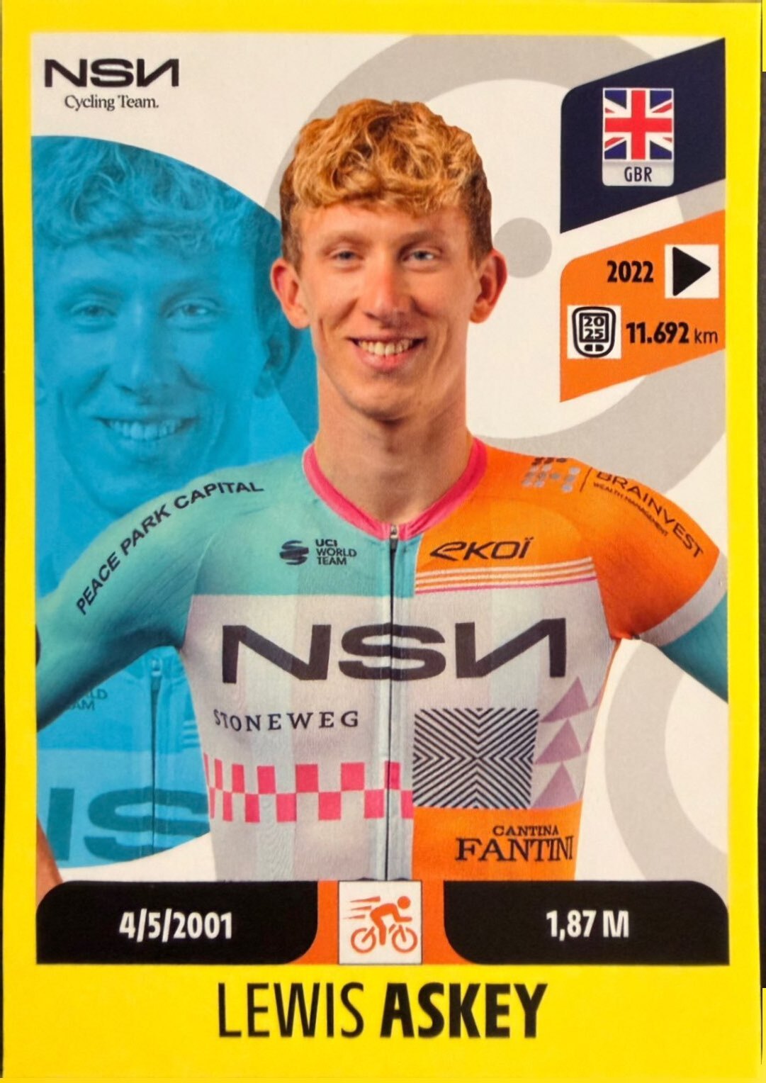 Tour de France 2026 - Scegli figurine stickers da 157 a 325