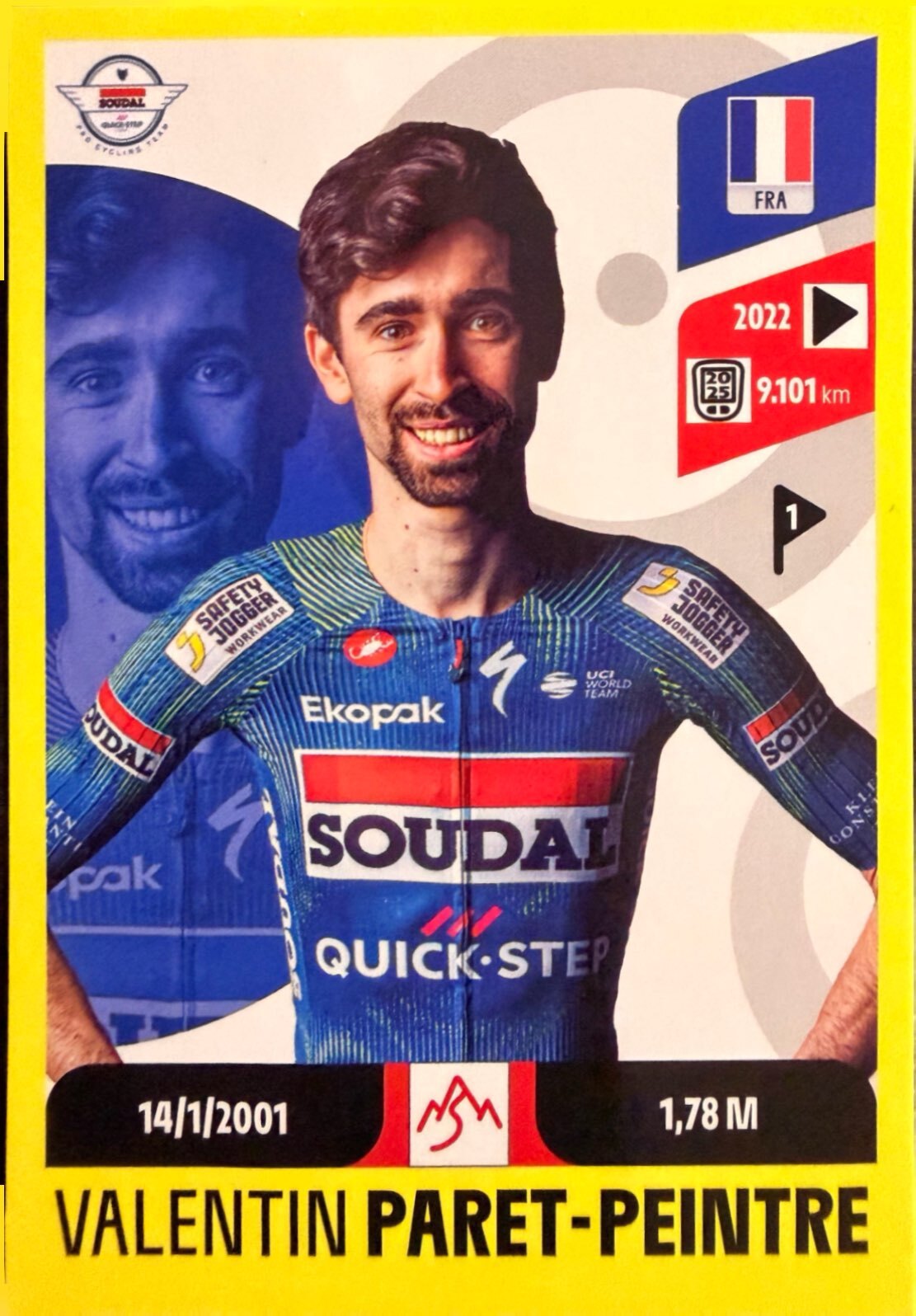 Tour de France 2026 - Scegli figurine stickers da 157 a 325