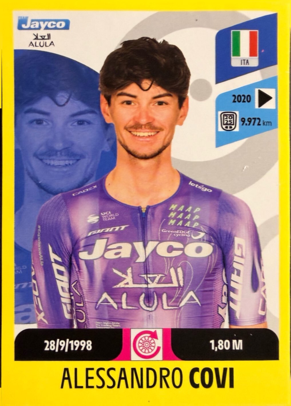 Tour de France 2026 - Scegli figurine stickers da 157 a 325