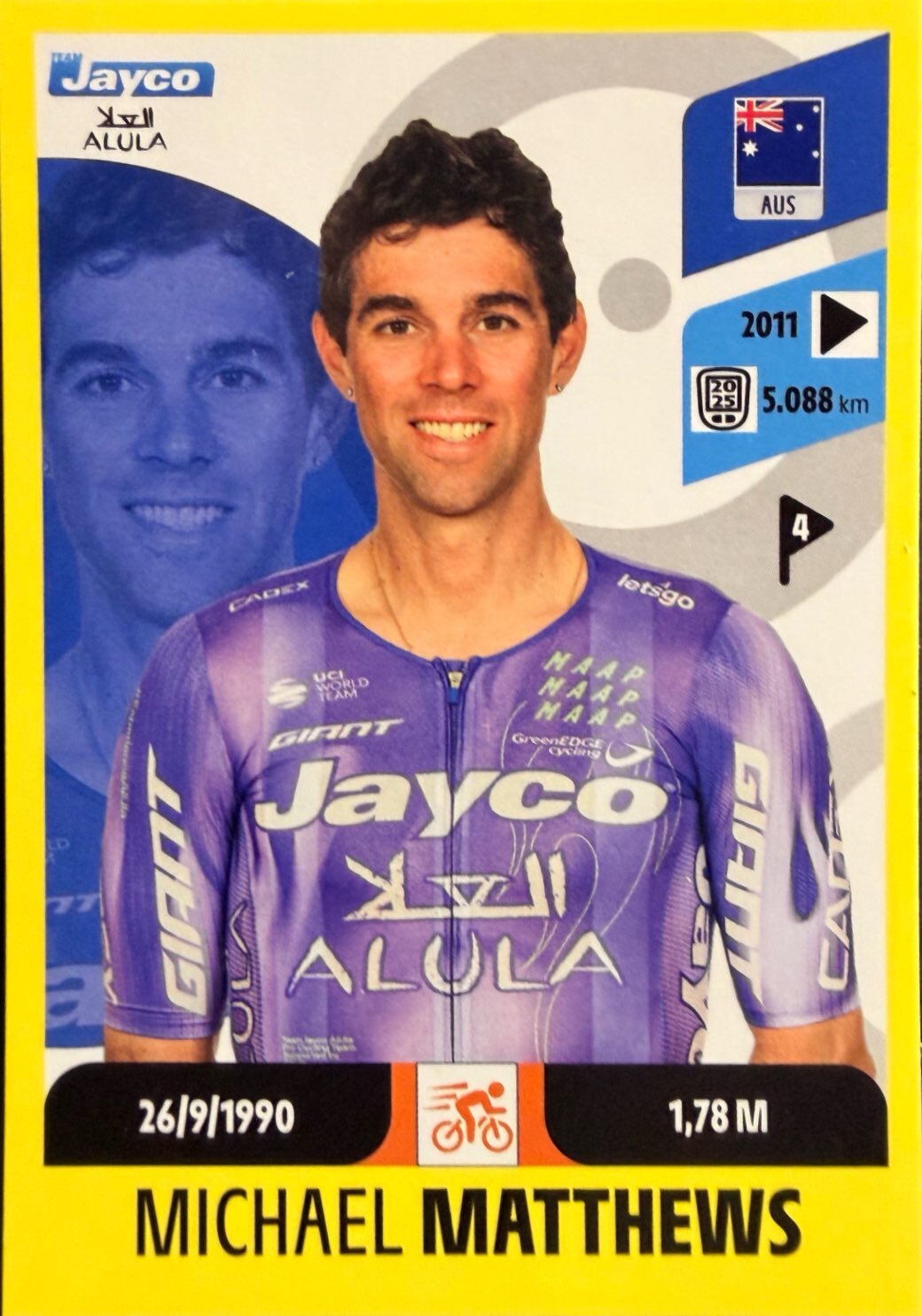 Tour de France 2026 - Scegli figurine stickers da 157 a 325