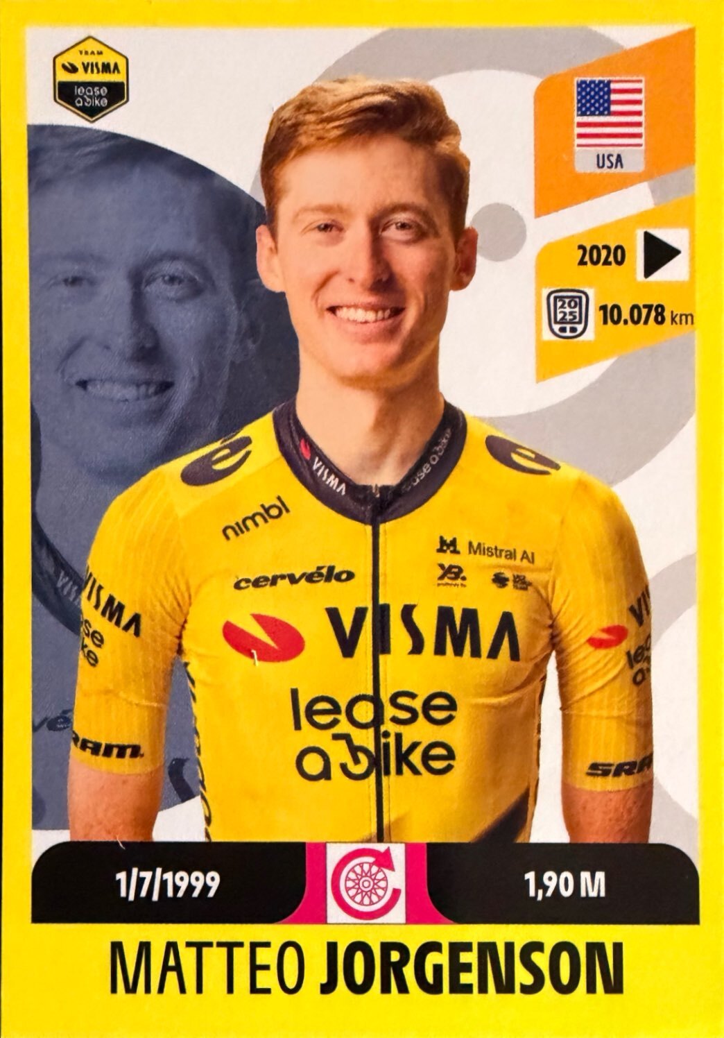 Tour de France 2026 - Scegli figurine stickers da 157 a 325