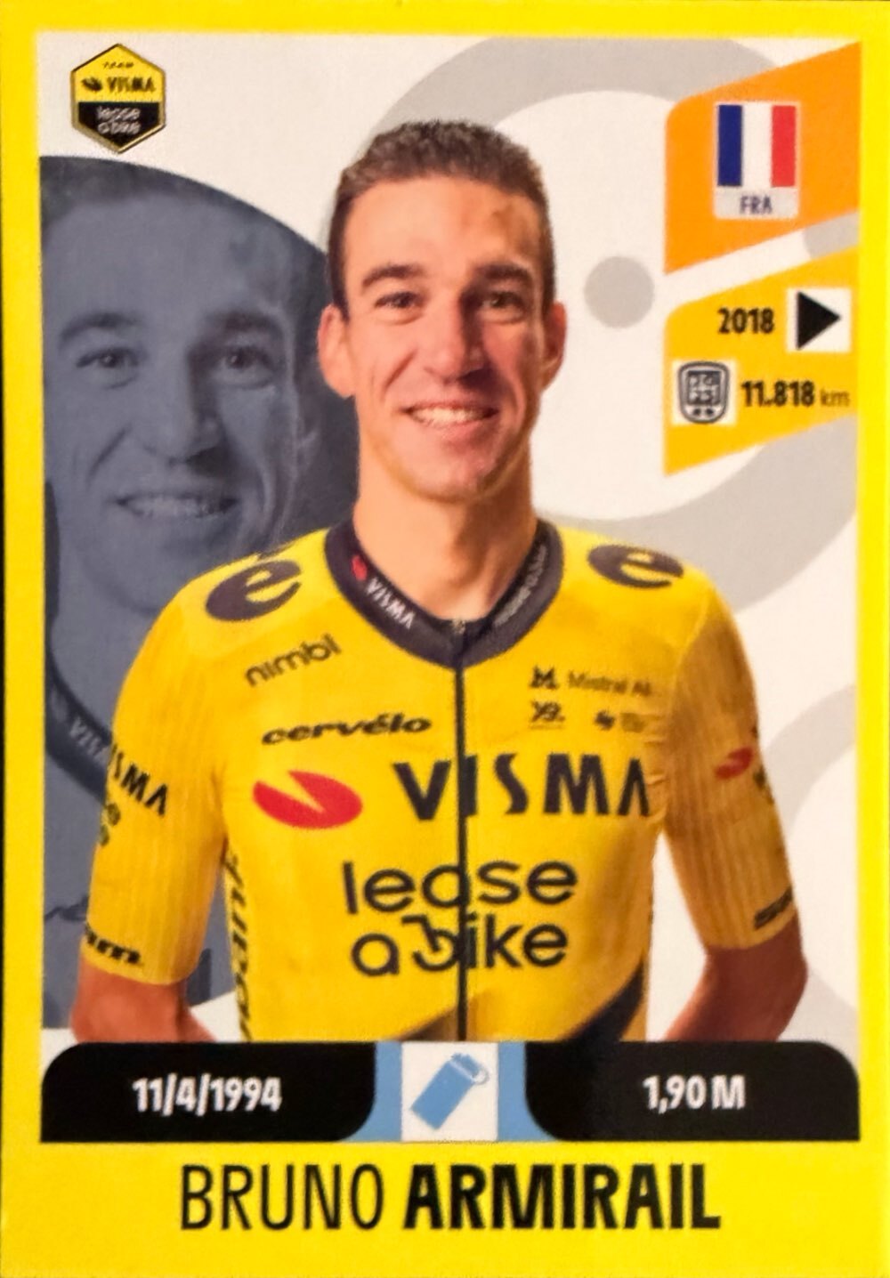 Tour de France 2026 - Scegli figurine stickers da 157 a 325