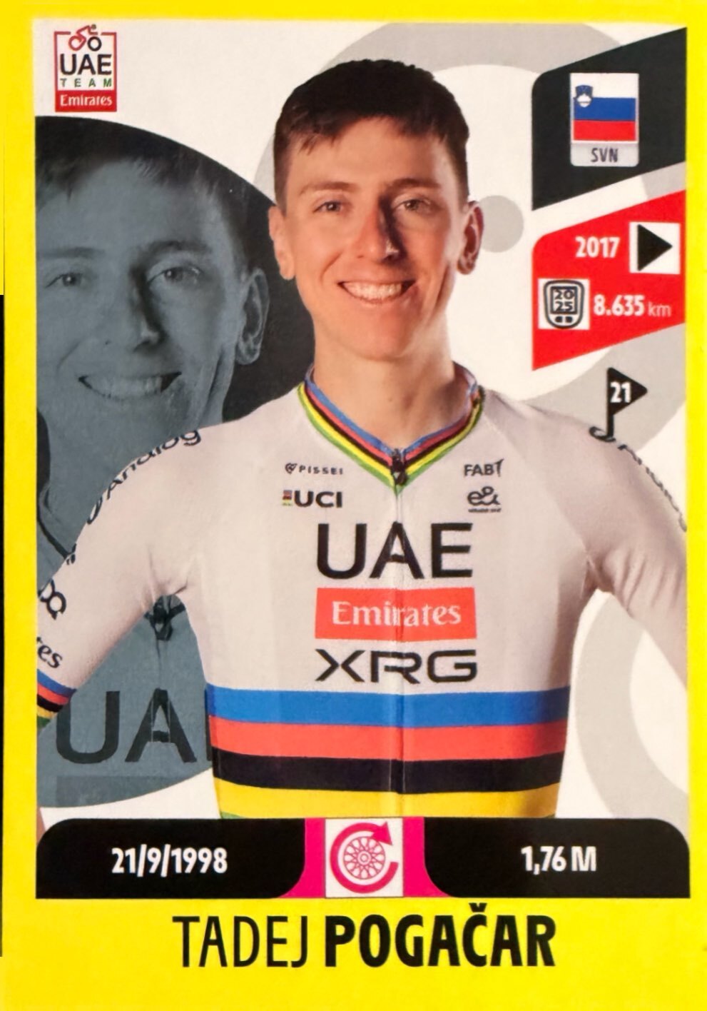 Tour de France 2026 - Scegli figurine stickers da 157 a 325