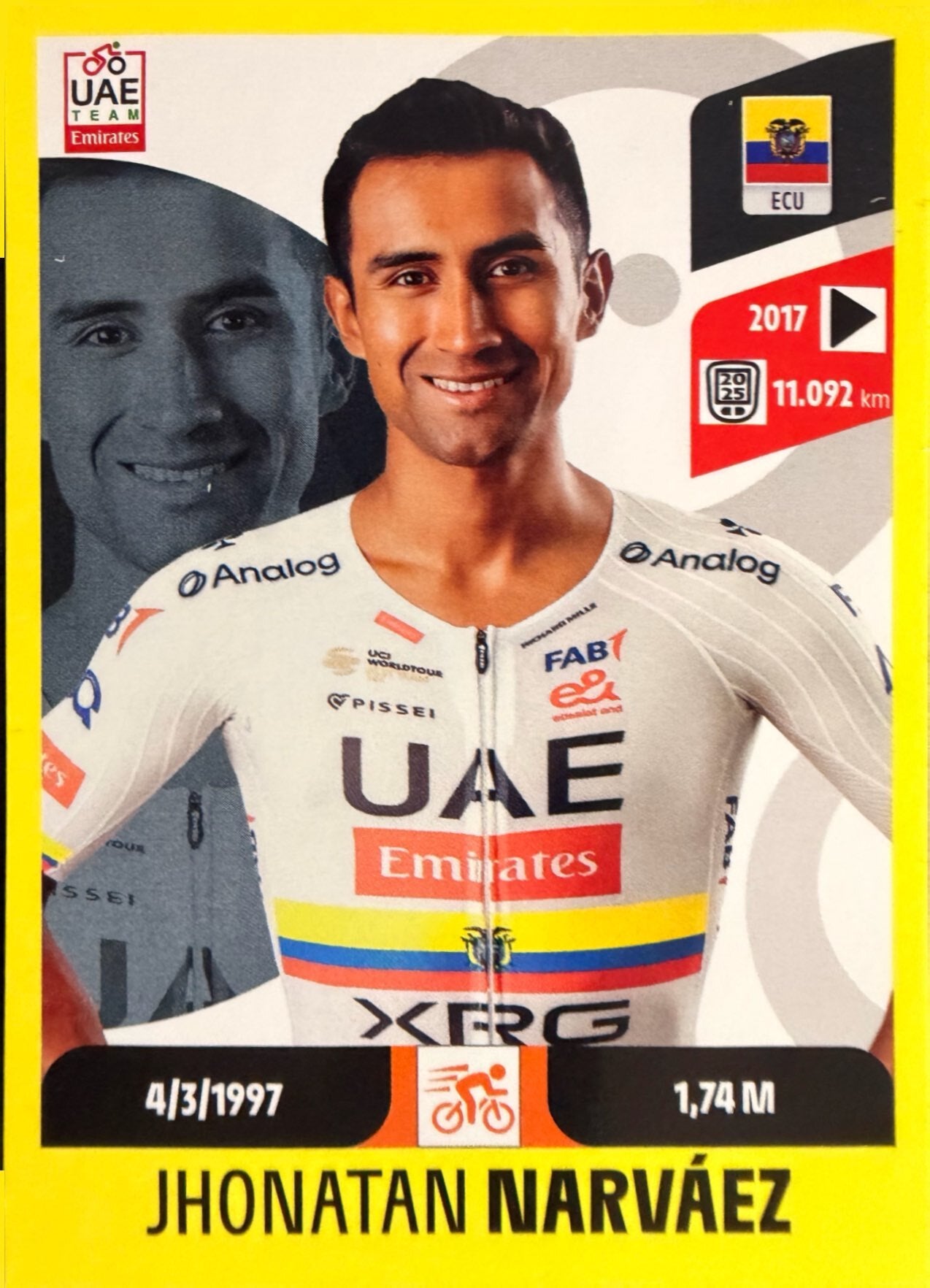 Tour de France 2026 - Scegli figurine stickers da 157 a 325
