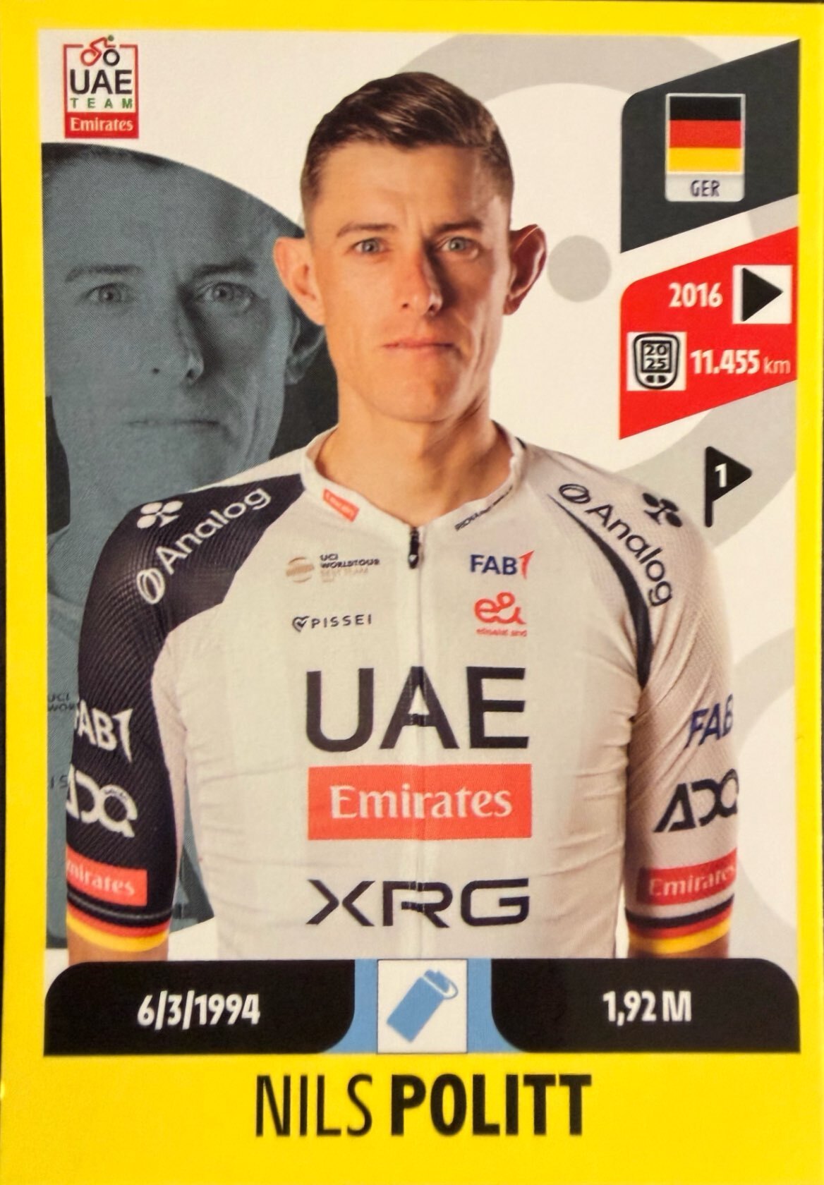 Tour de France 2026 - Scegli figurine stickers da 157 a 325
