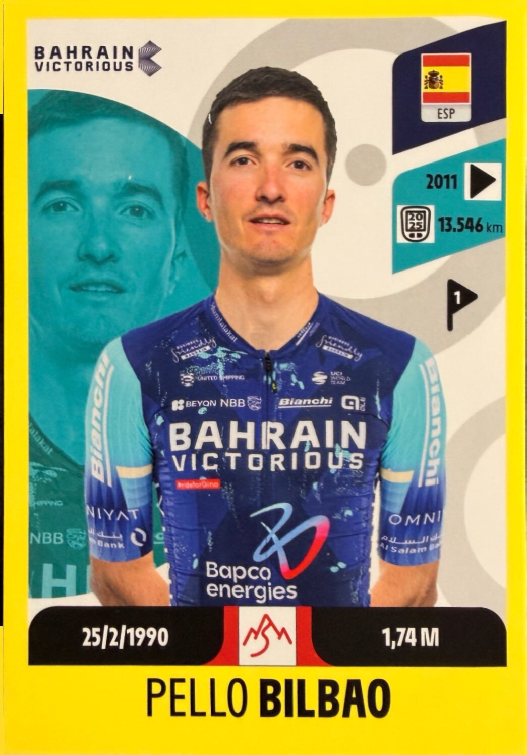 Tour de France 2026 - Scegli figurine stickers da da 1 a 156