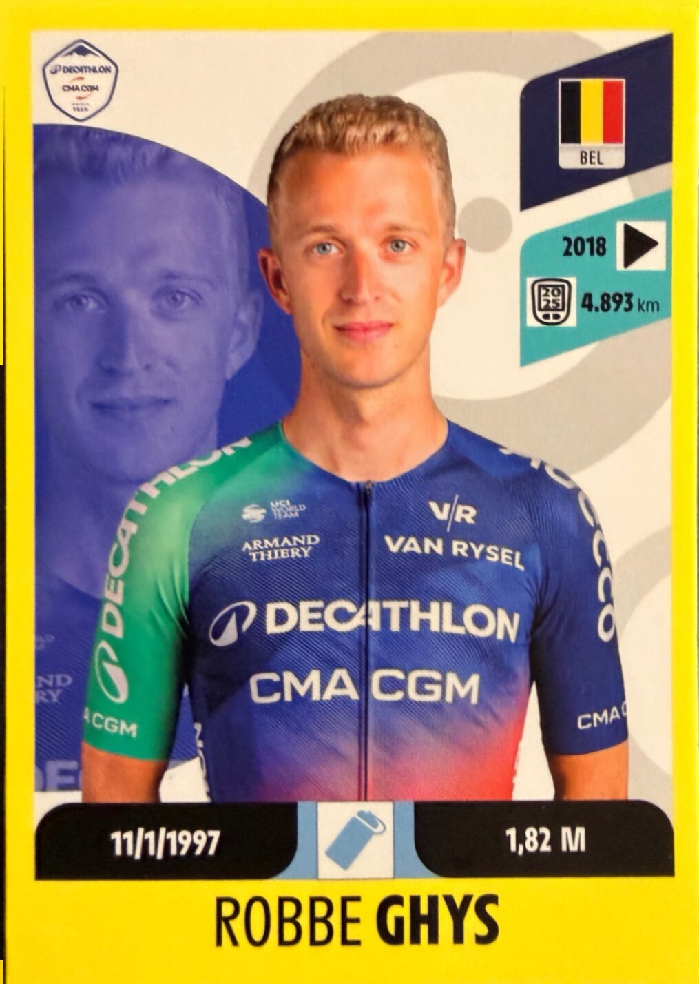 Tour de France 2026 - Scegli figurine stickers da da 1 a 156