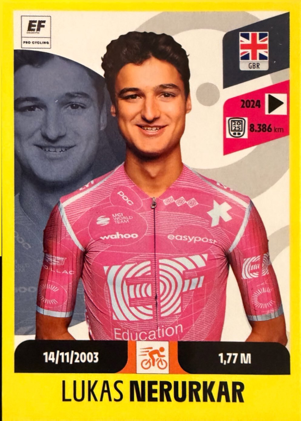 Tour de France 2026 - Scegli figurine stickers da da 1 a 156