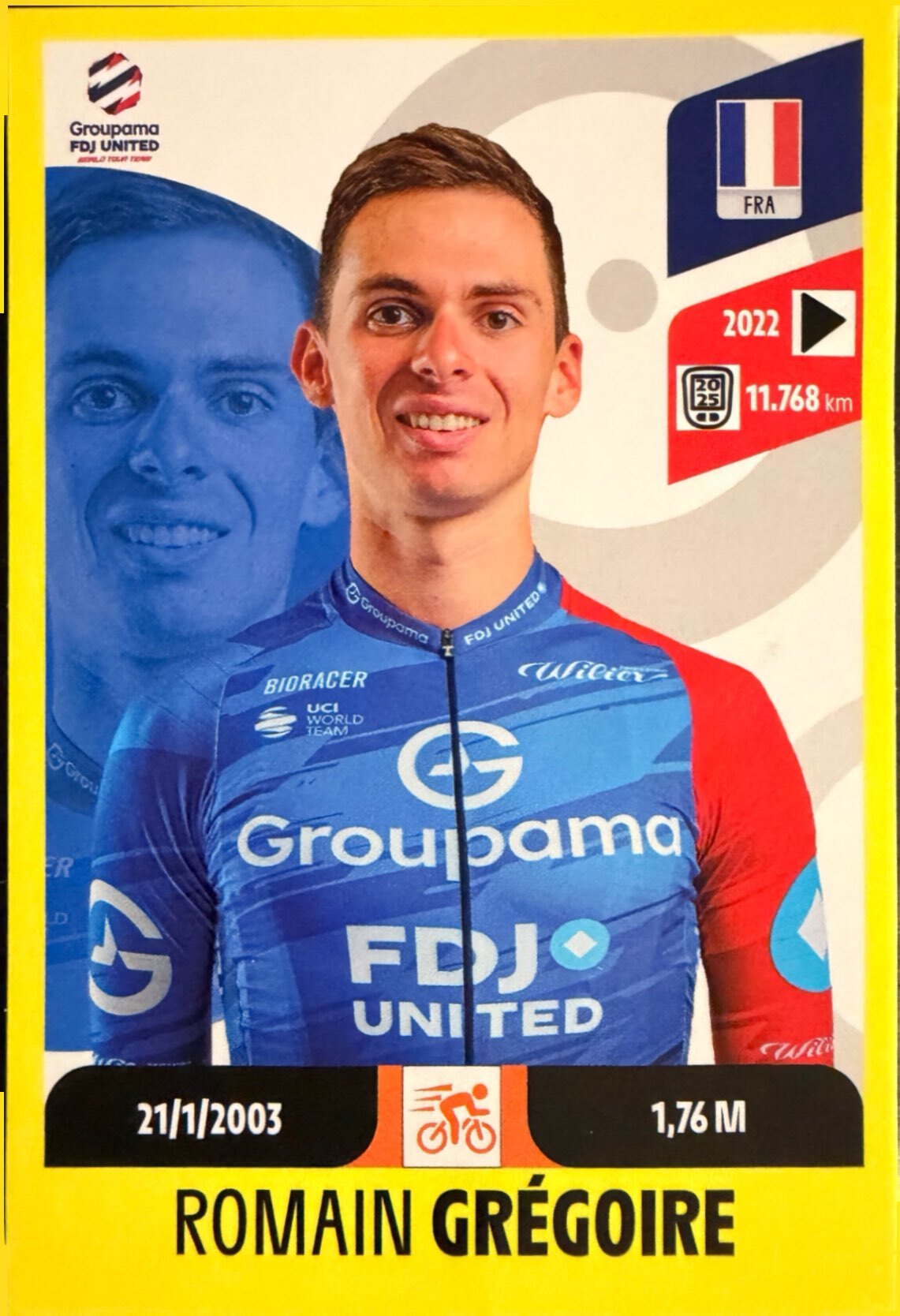 Tour de France 2026 - Scegli figurine stickers da da 1 a 156