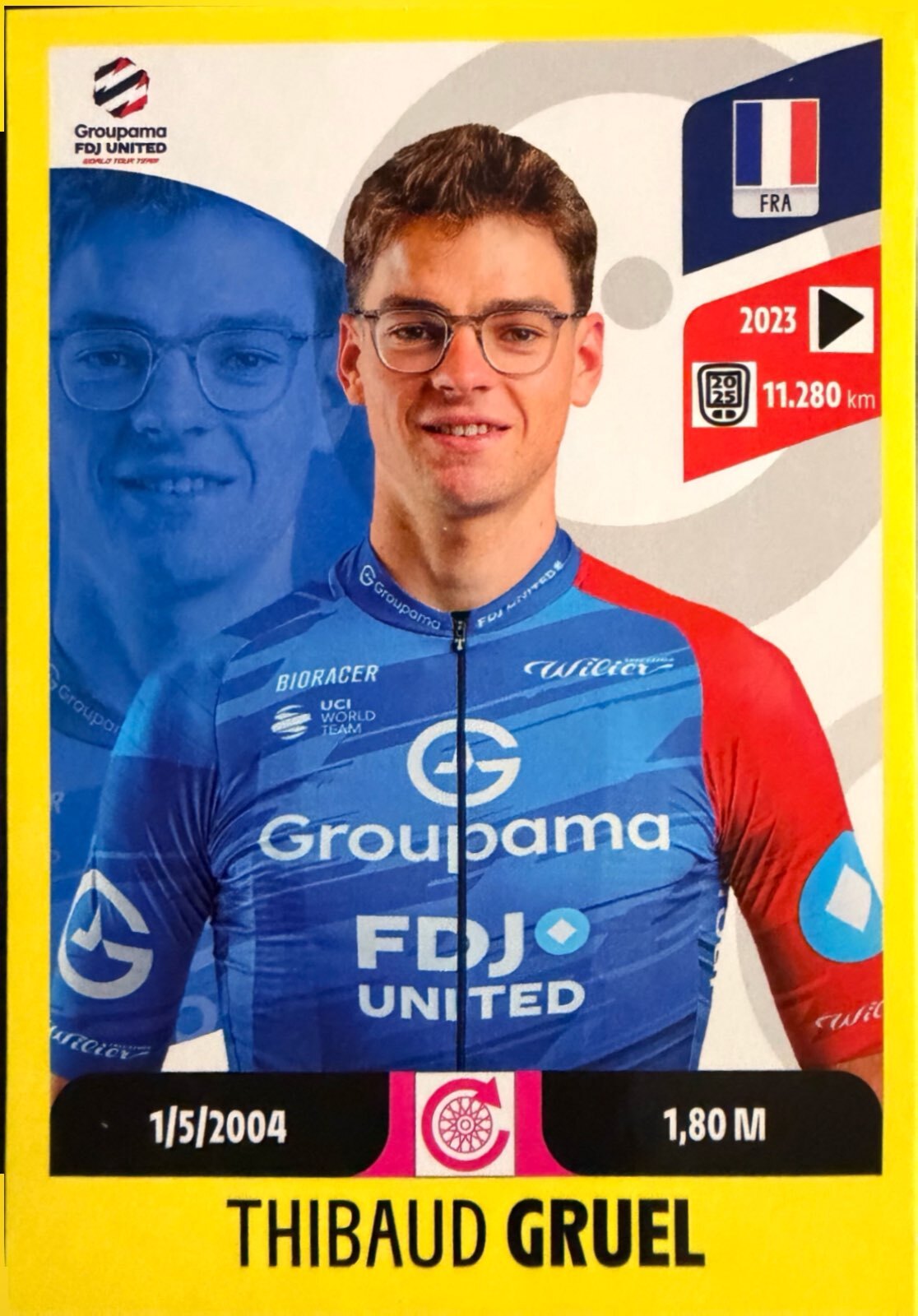 Tour de France 2026 - Scegli figurine stickers da da 1 a 156