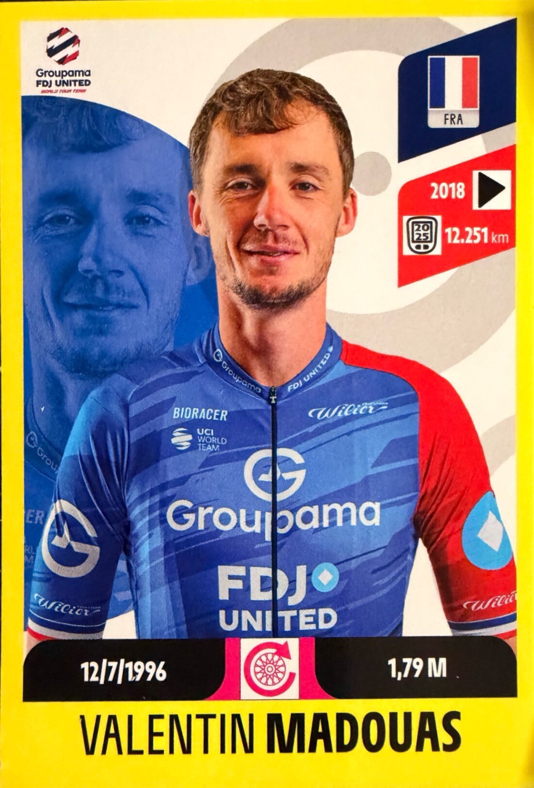 Tour de France 2026 - Scegli figurine stickers da da 1 a 156