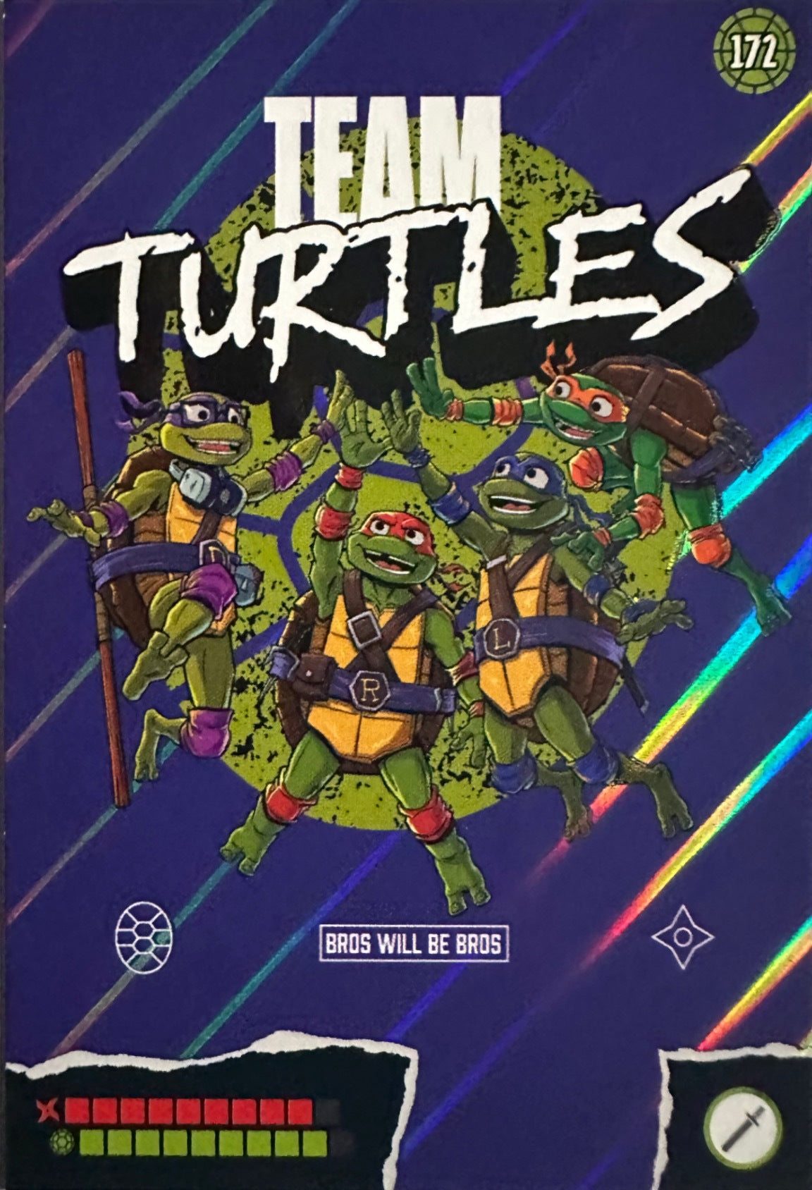 Turtles Panini Trading Card - Card a scelta 1-225