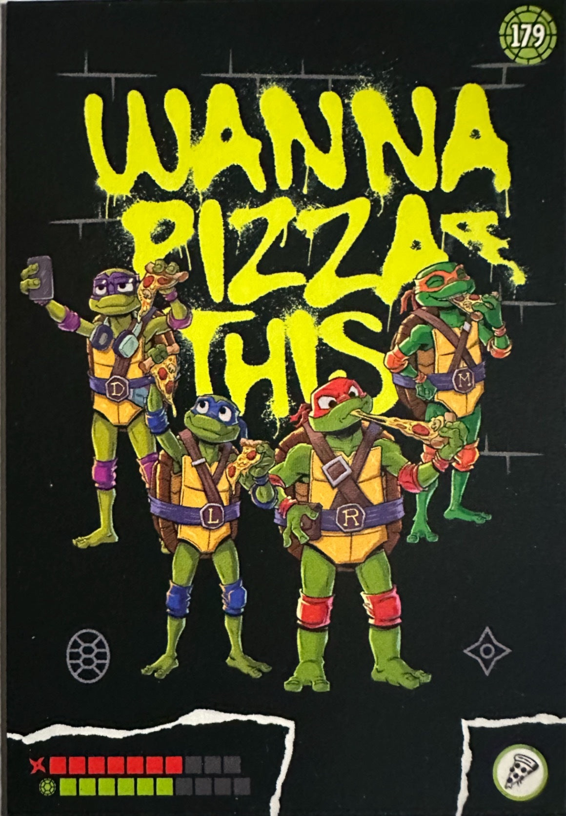 Turtles Panini Trading Card - Card a scelta 1-225