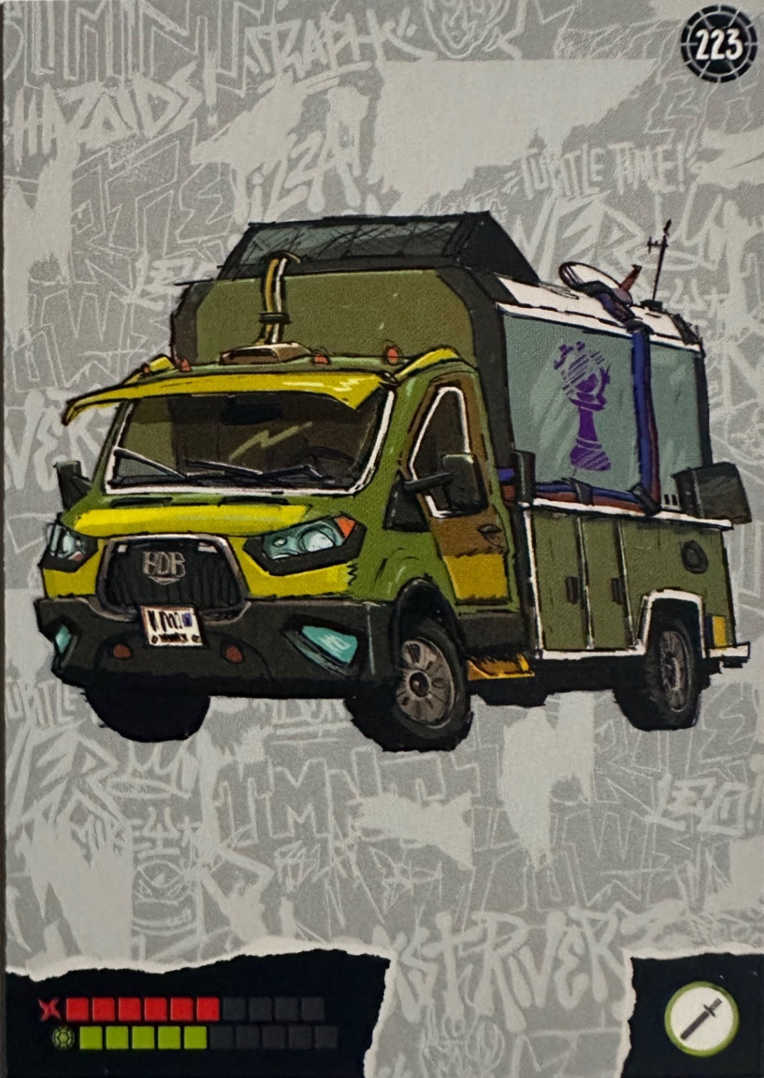 Turtles Panini Trading Card - Card a scelta 1-225