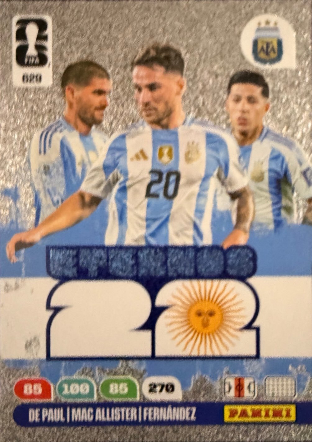 Adrenalyn Xl FIFA World Cup 2026 - Scegli Golden Baller Emblem Eternos